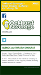 Mobile Screenshot of oakhurstbeverage.com
